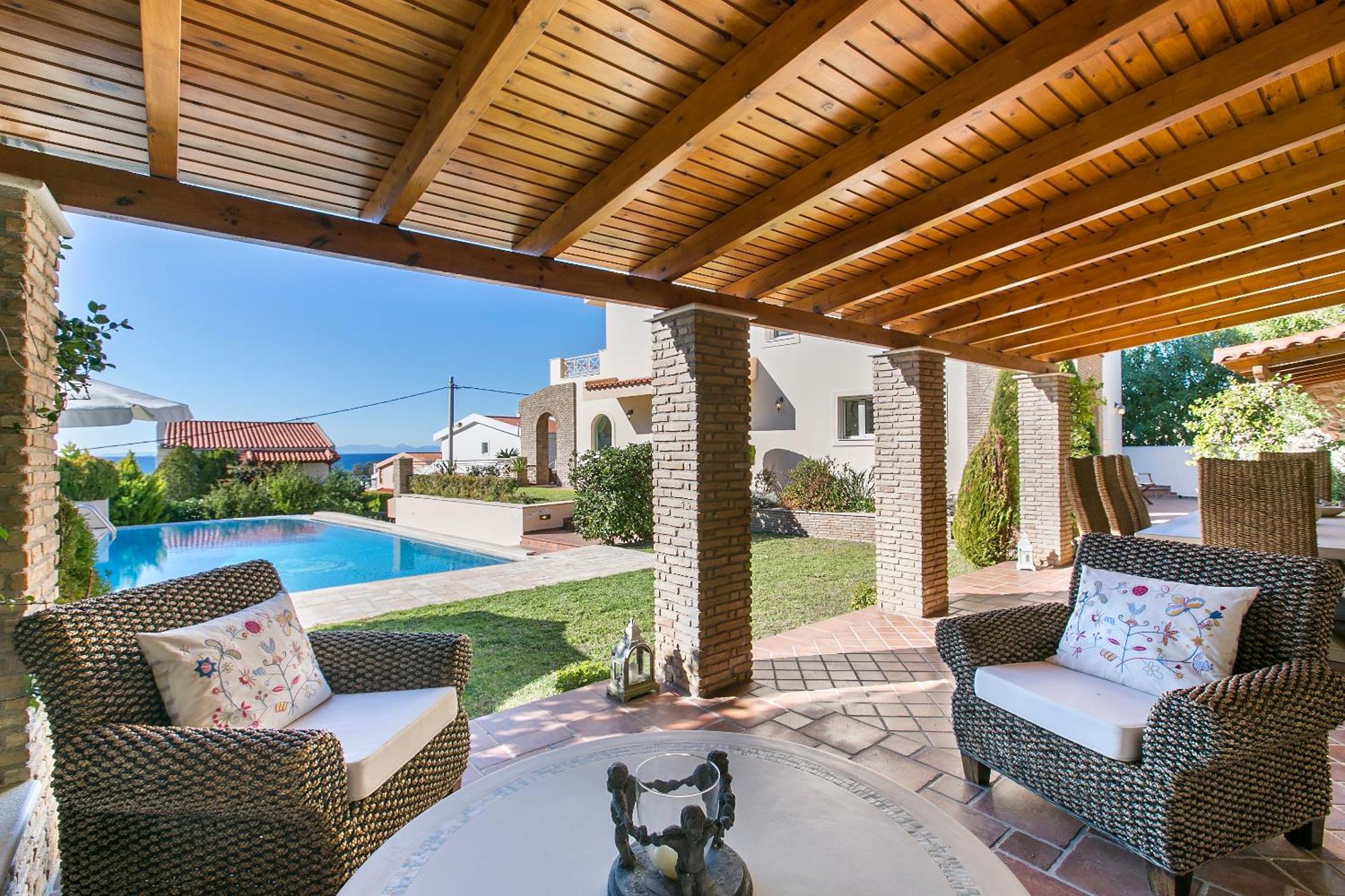 Villa Melia Sounion Luaran gambar