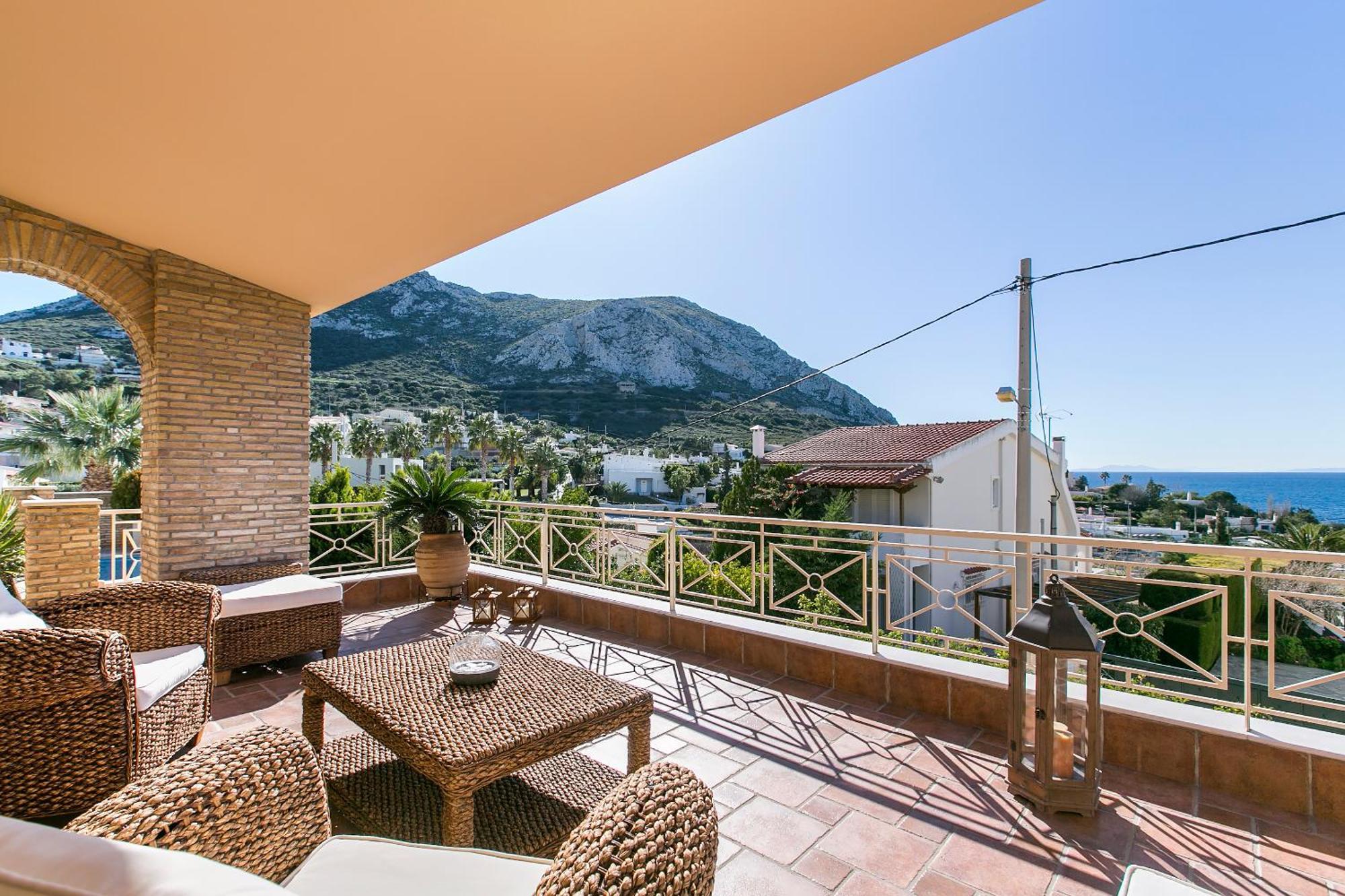 Villa Melia Sounion Luaran gambar